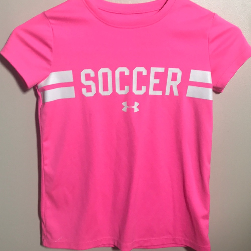 Under armor soccer shirt